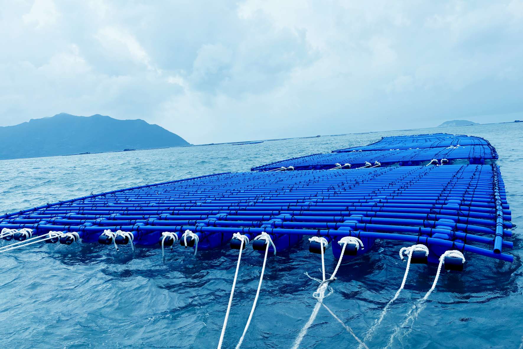 亞通海洋養殖裝備設施系統-深海抗風浪蠔排(第三代)
